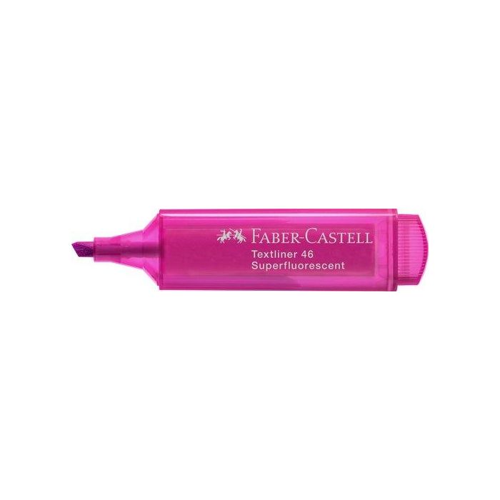 Marcador Fluor Faber-Castell Textliner 1546 Rosa (Set de 10)