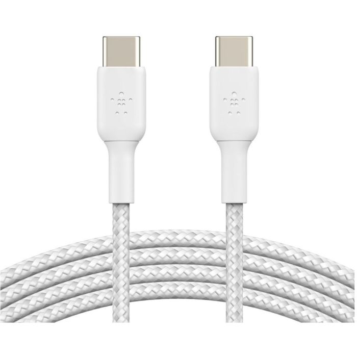Cable USB-C Belkin CAB004BT1MWH Blanco 1 m 4 Cable USB-C Belkin CAB004BT1MWH Blanco 1 m 4
