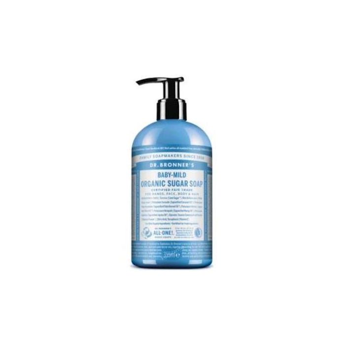 Dr Bronner's Jabón de Azúcar Bebés Neutral 355 mL