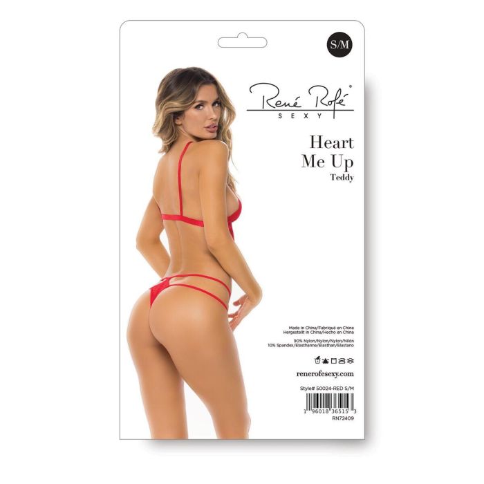 Body René Rofé Rojo S/M 2 Body René Rofé Rojo S/M 2