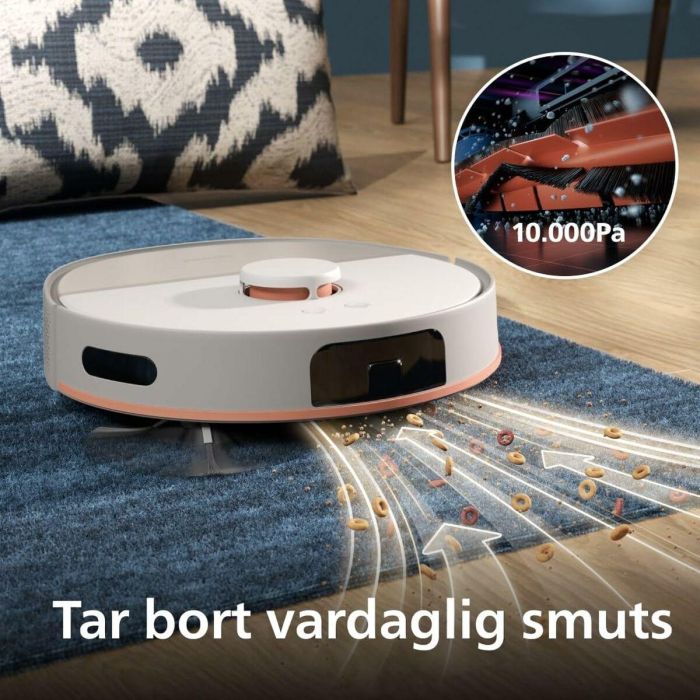 Philips XU5100/20 Aspiradora robot 10000 Pa con vaciado automático y navegación láser 12