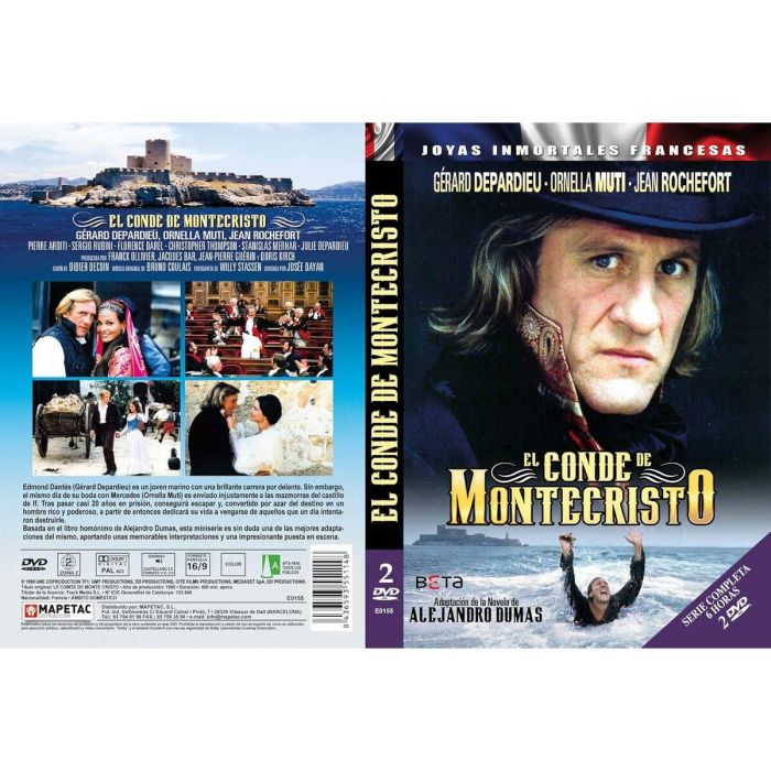 DVD-R Beta El Conde de Montecristo 1 DVD-R Beta El Conde de Montecristo 1