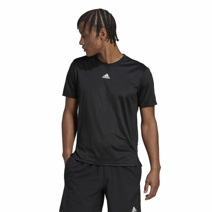 Camiseta de Manga Corta Hombre Adidas Aeroready HIIT Back Negro XS 5