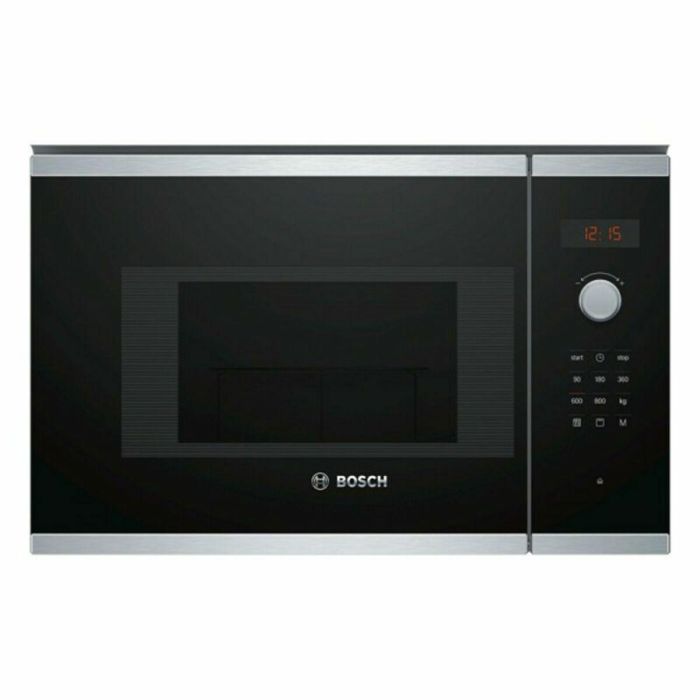 Microondas con Grill BOSCH BEL523MS0 20 L LED 1270W Negro Negro/Plateado Plateado 800 W 20 L