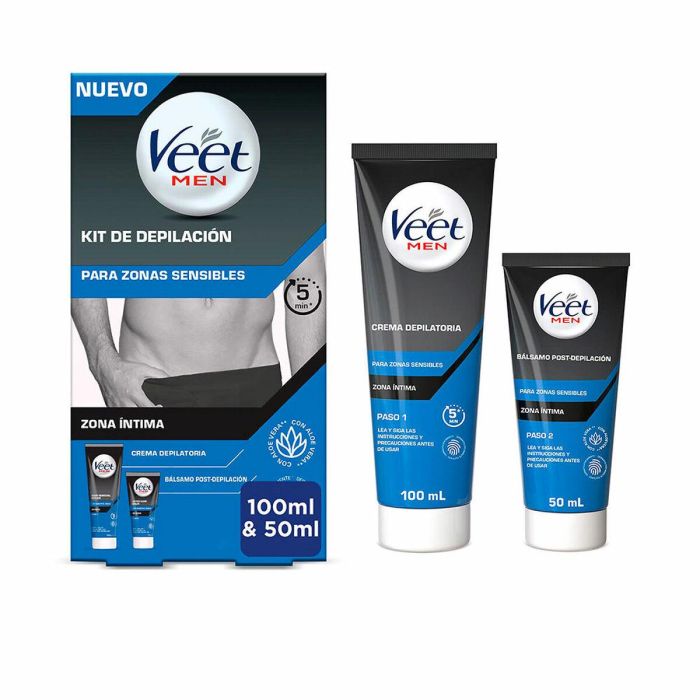 Veet Men Kit Depilación 2 Pasos Zonas Sensibles Veet Men Kit Depilación 2 Pasos Zonas Sensibles