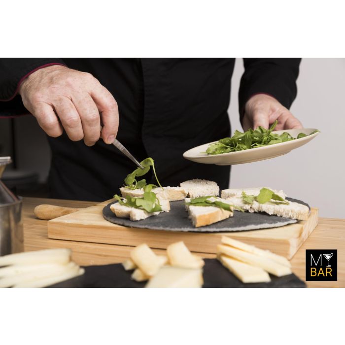 Set de 2 Pinzas para Cocina y Servir de Acero Inoxidable 18 cm + 16 cm - My Bar (24 Cajas) 7 Set de 2 Pinzas para Cocina y Servir de Acero Inoxidable 18 cm + 16 cm - My Bar (24 Cajas) 7