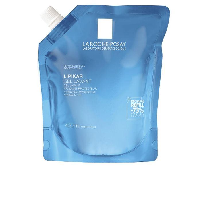 La Roche Posay Lipikar Gel de Ducha Fisiológico Recarga 400 ml para Pieles Sensibles y Secas
