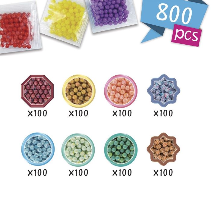 Epoch Aquabeds Set de Recarga de Abalorios Acuarela - Kit Complementario con 800 Unidades en 8 Colores - Para Niños +3 Años 2 Epoch Aquabeds Set de Recarga de Abalorios Acuarela - Kit Complementario con 800 Unidades en 8 Colores - Para Niños +3 Años 2