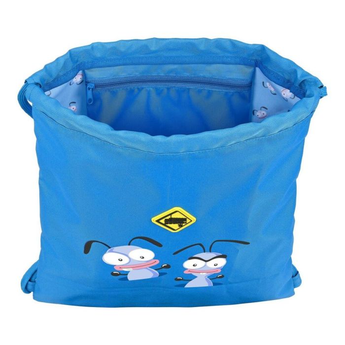 Bolsa Mochila con Cuerdas El Hormiguero Azul (35 x 40 x 1 cm) 3 Bolsa Mochila con Cuerdas El Hormiguero Azul (35 x 40 x 1 cm) 3