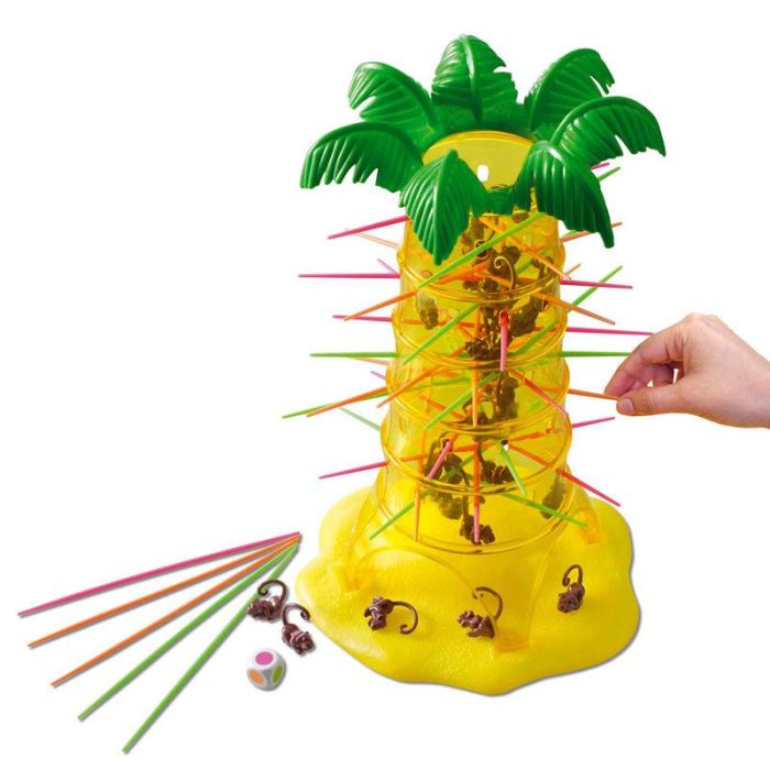 Mattel Juego Monos Locos - Juego de Mesa de Habilidad para Niños 5+ Años 2 Mattel Juego Monos Locos - Juego de Mesa de Habilidad para Niños 5+ Años 2