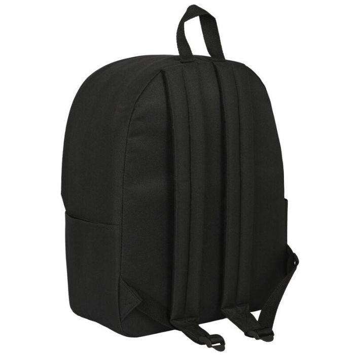 SAFTA Mochila Mickey Mood Disney 40cm con Alojamiento Acolchado para Portátil 14.1 y Bolsillos Laterales Portabotellas 1