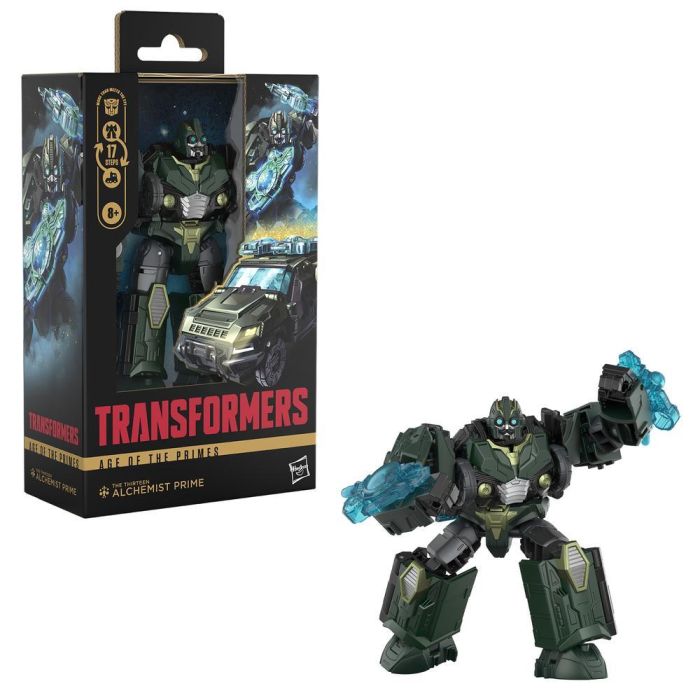 Transformers The Thirteen Alchemist Prime Figura Articulada 14cm con Accesorios 5