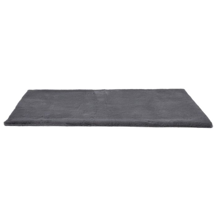 Home Deco Factory Alfombra Gris 110x60 cm Suave Poliéster 2
