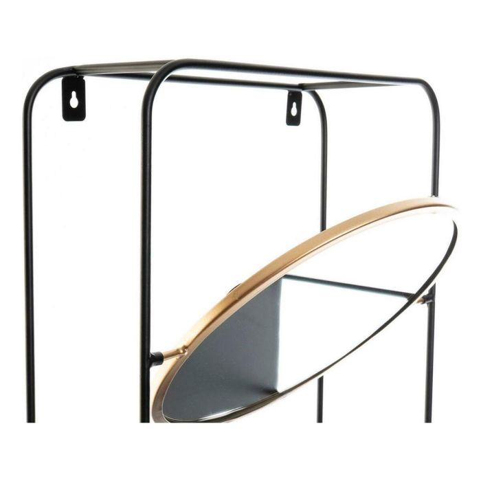 Estantería de Baño DKD Home Decor Cristal Negro Metal (32 x 12 x 65 cm) 2 Estantería de Baño DKD Home Decor Cristal Negro Metal (32 x 12 x 65 cm) 2