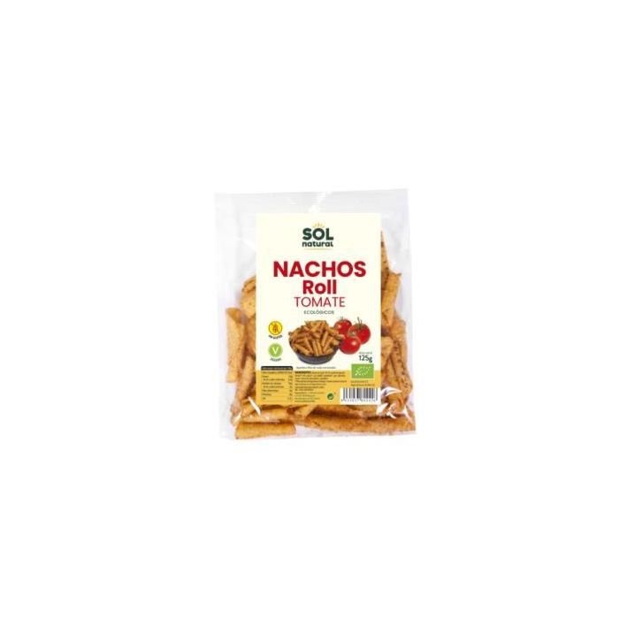 Nachos Roll Maiz Tomate Sin Gluten 125 G Bio Nachos Roll Maiz Tomate Sin Gluten 125 G Bio