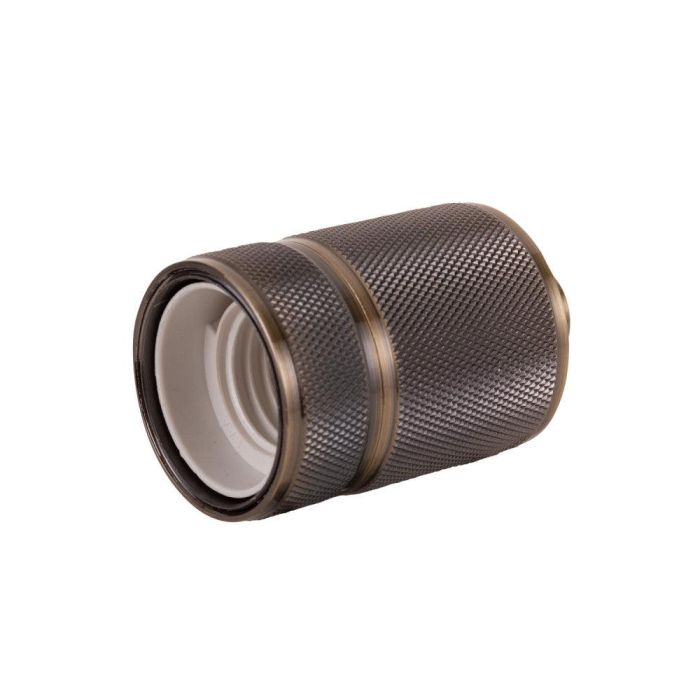 Portalámpara E27 de Cobre Negro Estilo Retro Vintage SKD-L009 4 Portalámpara E27 de Cobre Negro Estilo Retro Vintage SKD-L009 4