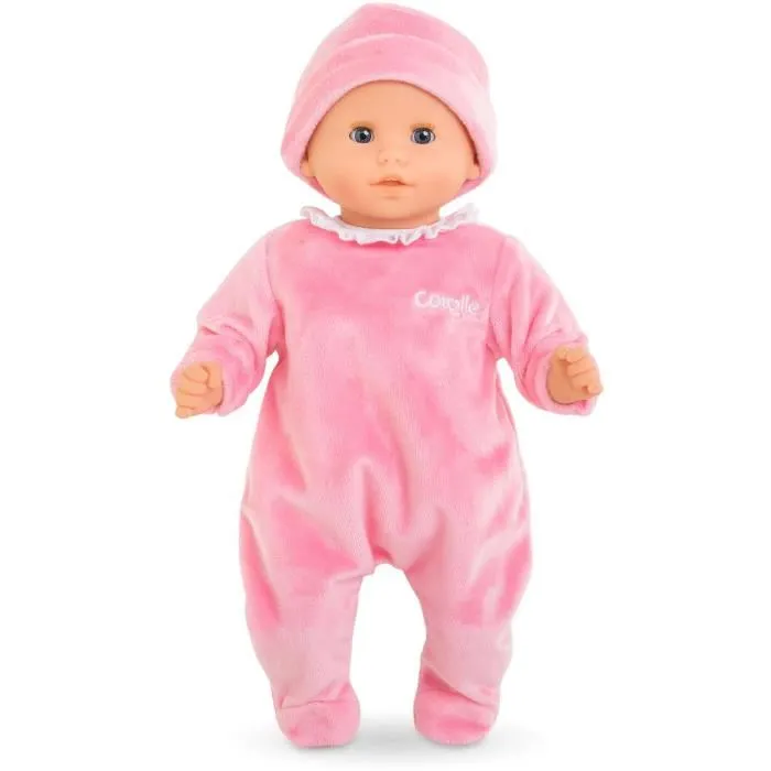 Corolle Pijama y gorro rosa COR4062013110622 Ropa para muñeca de 30cm A partir de 18 meses Corolle Pijama y gorro rosa COR4062013110622 Ropa para muñeca de 30cm A partir de 18 meses