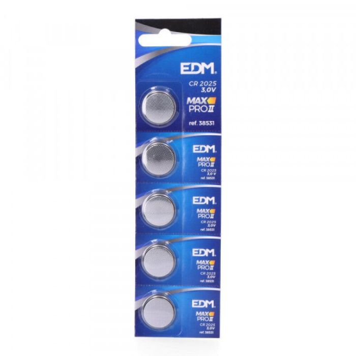 Max Pro E3-38531 Pila Botón Litio CR2025 3V (20x2,5mm)