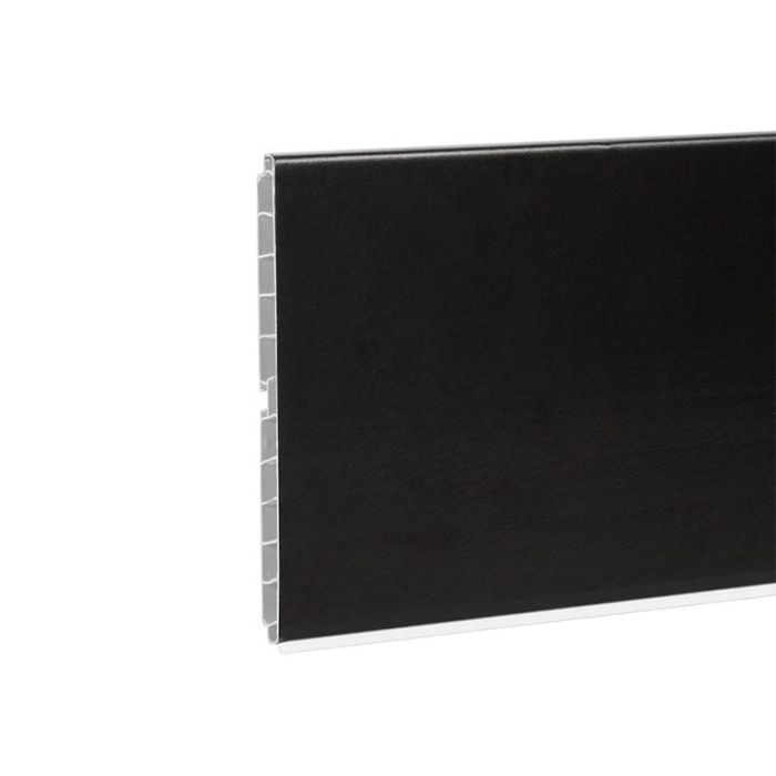 Zócalo Pvc/Aluminio-Papel Melamina Modelo Zesio 3,95M Acabado Plata Mate, Blanco Mate Y Negro Mate Acabado Negro Altura Zócalo 164Mm Herrajes Fab.Nacional 1 Zócalo Pvc/Aluminio-Papel Melamina Modelo Zesio 3,95M Acabado Plata Mate, Blanco Mate Y Negro Mate Acabado Negro Altura Zócalo 164Mm Herrajes Fab.Nacional 1