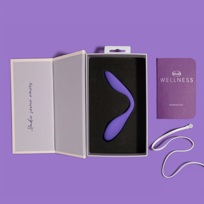 Vibrador para Parejas Blush Wellness Morado 11