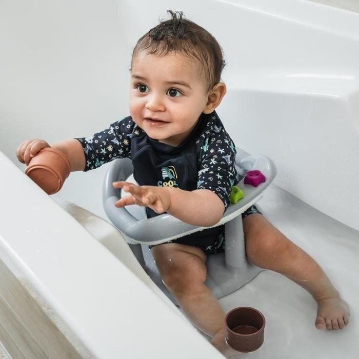 Anillo de baño THERMOBABY Aquababy - Rosa polvo 4 Anillo de baño THERMOBABY Aquababy - Rosa polvo 4