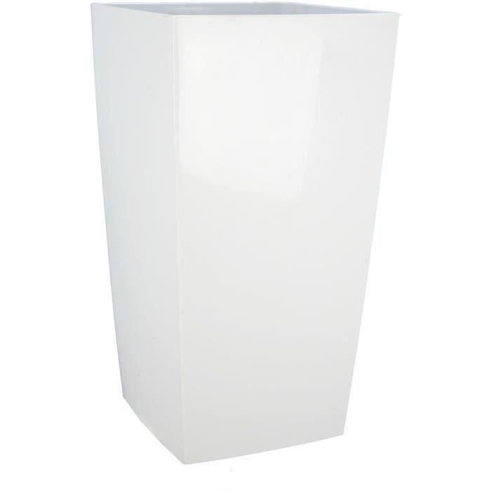 Riviera RIV3157062869025 Jardinera Cuadrada NUANCE Plástico L38xP38xH69 cm Blanco Riviera RIV3157062869025 Jardinera Cuadrada NUANCE Plástico L38xP38xH69 cm Blanco