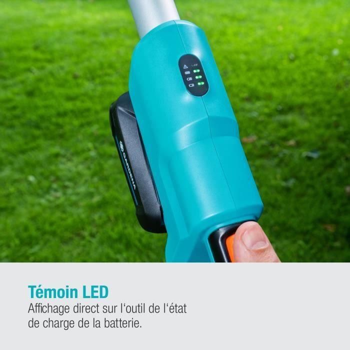 Gardena THS 42 / 18V P4A Cortasetos en Pértiga Inalámbrico 18V, 42 cm Longitud de Corte, 16 mm Ø Rama, Alcance 3m, Batería Incluida 4 Gardena THS 42 / 18V P4A Cortasetos en Pértiga Inalámbrico 18V, 42 cm Longitud de Corte, 16 mm Ø Rama, Alcance 3m, Batería Incluida 4