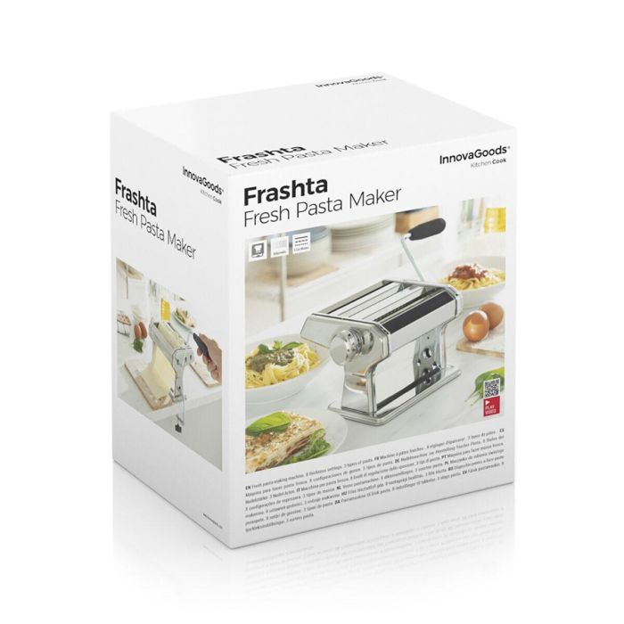 Máquina para Hacer Pasta Fresca con Recetas Frashta InnovaGoods Máquina para Hacer Pasta Fresca con Recetas Frashta InnovaGoods
