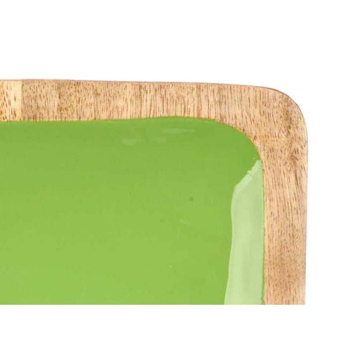 Bandeja Rectangular 4 Espacios Madera Mango Verde Giftdecor 46x17x3 cm (6 Unidades) 3 Bandeja Rectangular 4 Espacios Madera Mango Verde Giftdecor 46x17x3 cm (6 Unidades) 3
