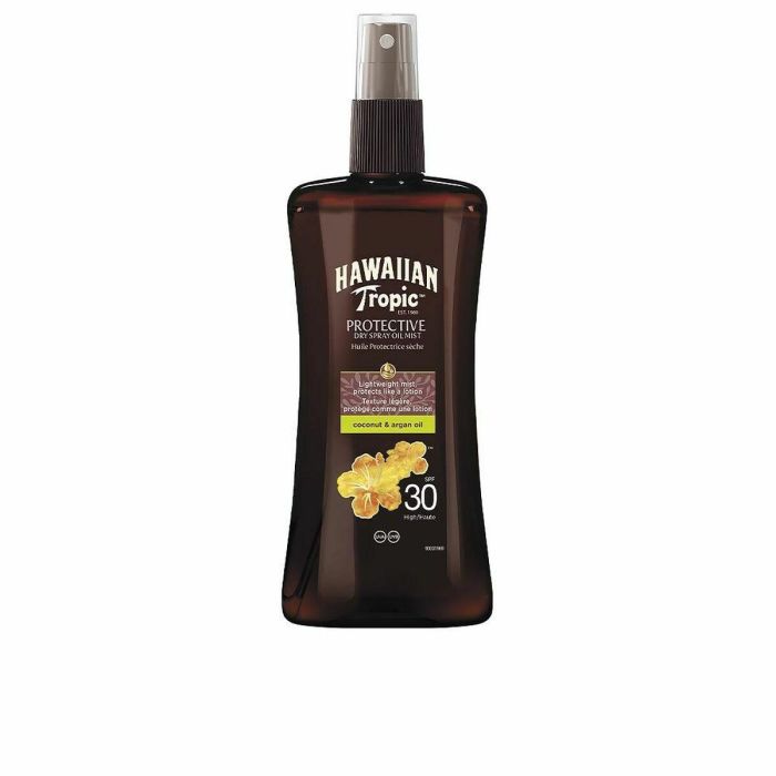 Hawaiian Tropic Coconut & Argan Dry Oil Spf30 Spray 200 mL