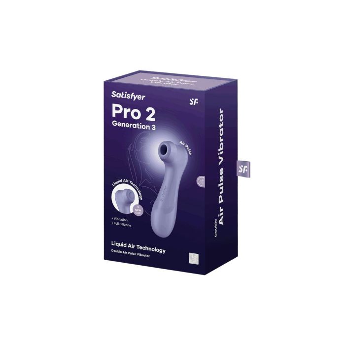 Succionador de Clítoris Satisfyer Pro 2 Generation 3 Morado 1 Succionador de Clítoris Satisfyer Pro 2 Generation 3 Morado 1
