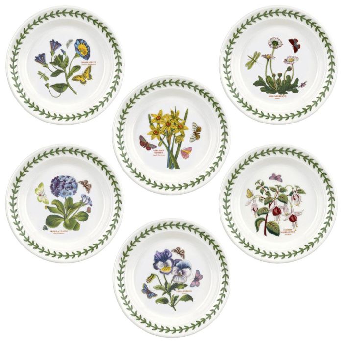 Portmeirion Plato Pastas Botanic Garden Diámetro 16,5 cm (6 Unidades) 1