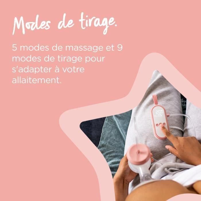 Tommee Tippee, Bombado de leche eléctrico hecho para mí, recargable por USB, silencioso y transportable, incluida la botella incluida 5 Tommee Tippee, Bombado de leche eléctrico hecho para mí, recargable por USB, silencioso y transportable, incluida la botella incluida 5