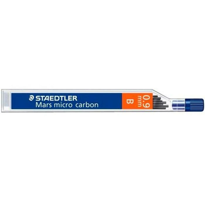 Recambio de mina Staedtler Mars Micro Carbon B 0,9 mm (12 Unidades) 1 Recambio de mina Staedtler Mars Micro Carbon B 0,9 mm (12 Unidades) 1
