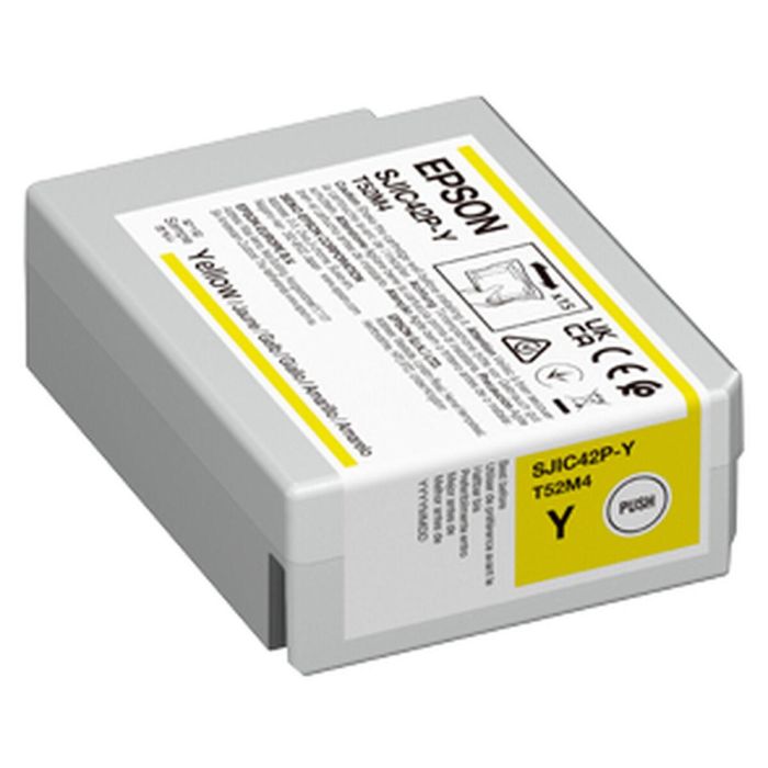 Epson Tinta Colorworks C4000Ebk Amarillo 32.6 ML 1