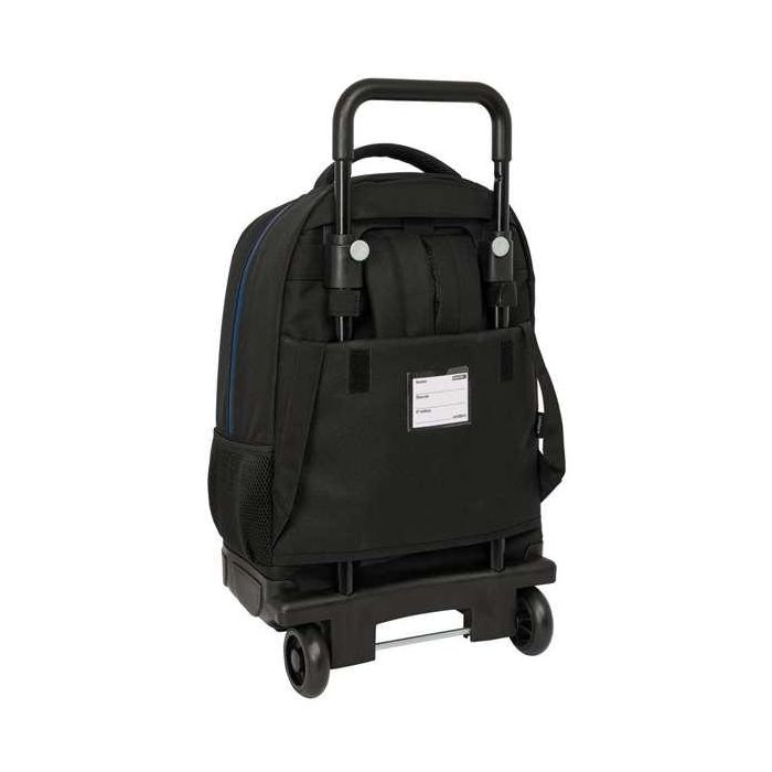 Mochila Safta Grande Con Ruedas Compact Extraible Umbro Jet Black 450x330x220 mm 1 Mochila Safta Grande Con Ruedas Compact Extraible Umbro Jet Black 450x330x220 mm 1