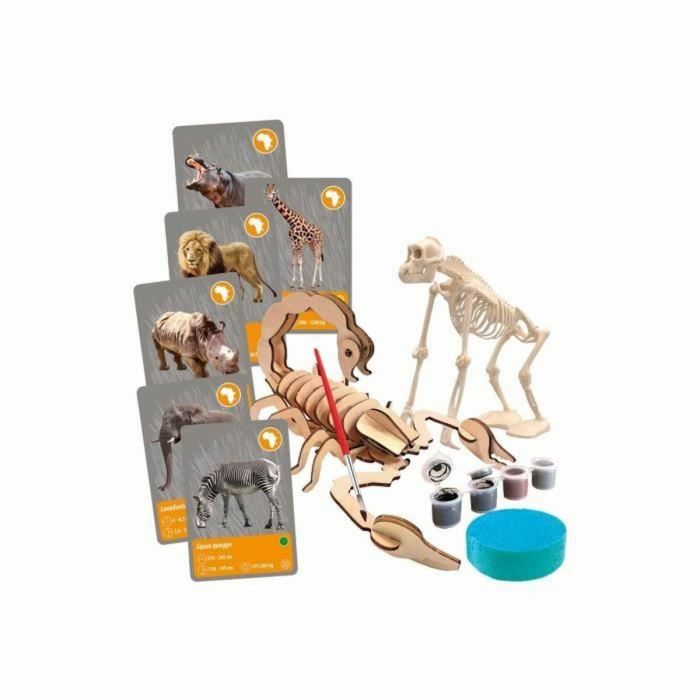 Clementoni CLE8005125528530 Planeta Animales Realidad - Caja Científica con Experimentos y Actividades Virtuales, Incluye Moldes y Pinturas 2 Clementoni CLE8005125528530 Planeta Animales Realidad - Caja Científica con Experimentos y Actividades Virtuales, Incluye Moldes y Pinturas 2