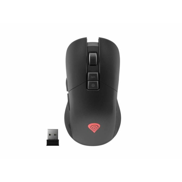 GENESIS Zircon 330 Ratón Gaming Óptico Inalámbrico RF 2.4 GHz, 3600 DPI, 7 Botones, Ergonómico Mano Derecha, Negro/Rojo 1 GENESIS Zircon 330 Ratón Gaming Óptico Inalámbrico RF 2.4 GHz, 3600 DPI, 7 Botones, Ergonómico Mano Derecha, Negro/Rojo 1