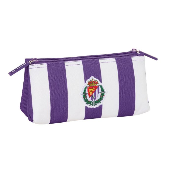Neceser de Viaje Real Valladolid C.F. Blanco Morado Deportivo 22 x 10 x 8 cm 0 Neceser de Viaje Real Valladolid C.F. Blanco Morado Deportivo 22 x 10 x 8 cm 0