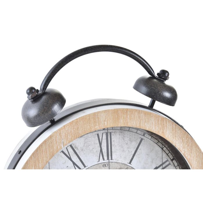 Reloj Sobremesa Tradicional DKD Home Decor Natural Blanco 8 x 32 x 25.8 cm (2 Unidades) 1 Reloj Sobremesa Tradicional DKD Home Decor Natural Blanco 8 x 32 x 25.8 cm (2 Unidades) 1