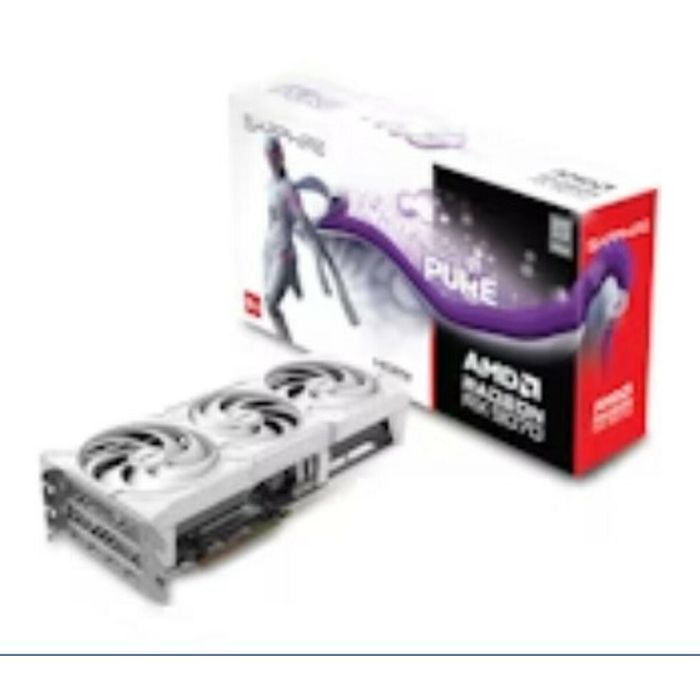 Sapphire RX 9070 16GB GDDR6 Tarjeta Gráfica 3 Ventiladores Blanca 0 Sapphire RX 9070 16GB GDDR6 Tarjeta Gráfica 3 Ventiladores Blanca 0
