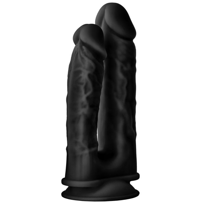 Consolador de Doble Penetración Dream Toys Real Love Negro 8