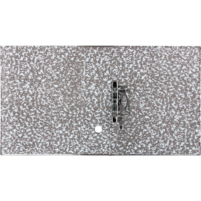 Liderpapel Archivador de palanca Classic Folio Rojo Cartón Entrecolado Lomo 80mm Gris Compresor Metálico 3