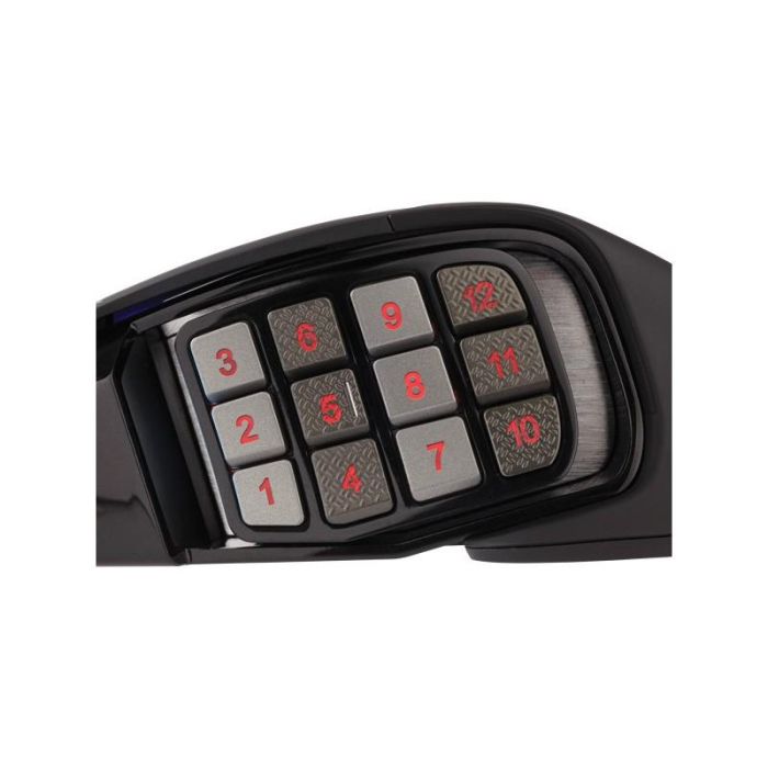 Corsair Ratón Gaming Scimitar Elite RGB Óptico 18000 DPI, 17 Botones Programables, para MOBA/MMO, Ergonómico, USB, Negro 4 Corsair Ratón Gaming Scimitar Elite RGB Óptico 18000 DPI, 17 Botones Programables, para MOBA/MMO, Ergonómico, USB, Negro 4