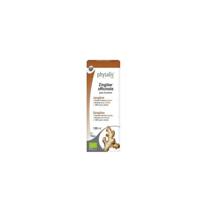 Physalis Jengibre Extracto Bio 100ml – Apoyo Digestión y Vitalidad
