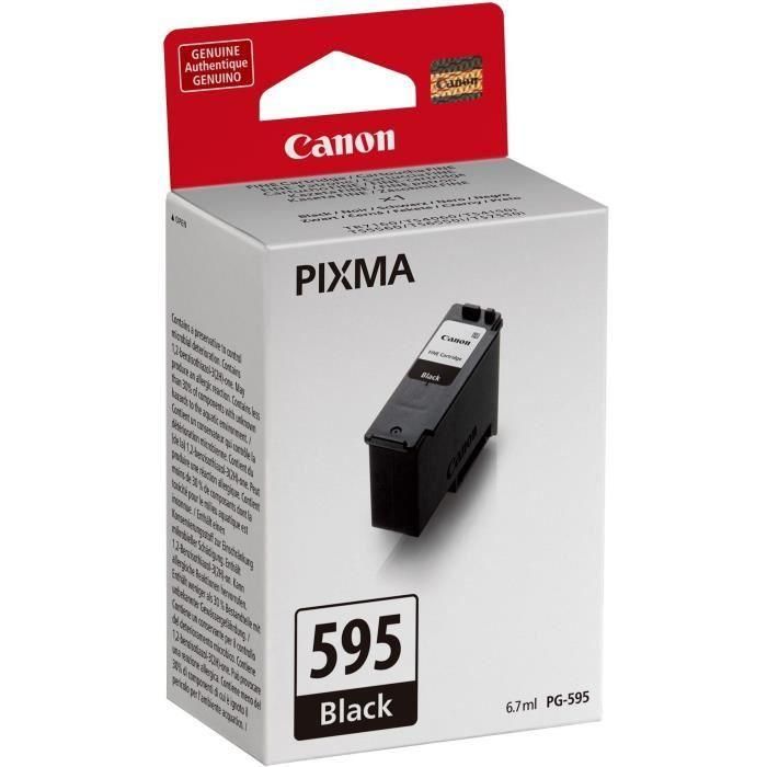 Canon PG-595 Cartucho Tinta Negro Original FINE para impresoras PIXMA series TS4150i, TS6550i, TS7550i 3 Canon PG-595 Cartucho Tinta Negro Original FINE para impresoras PIXMA series TS4150i, TS6550i, TS7550i 3