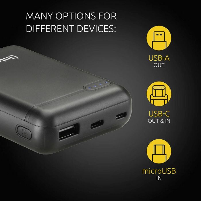 Power Bank INTENSO XS10000 Negro 10000 mAh 10