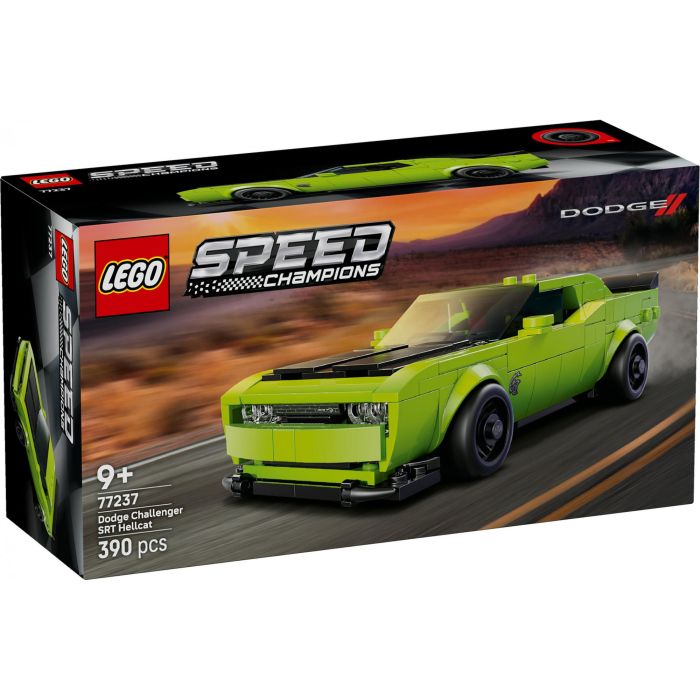 Lego Speed Champions Coche Deportivo Dodge Challenger SRT Hellcat - Kit de Construcción Réplica Detallada para Niños +9 Años 10