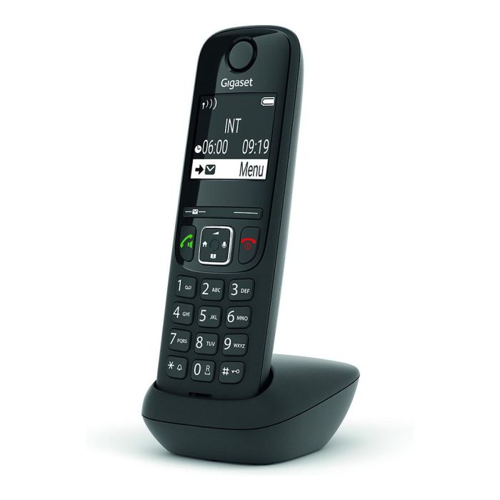 Gigaset AS690 HX Teléfono Inalámbrico DECT Analógico Negro con Manos Libres e Identificador de Llamadas 4 Gigaset AS690 HX Teléfono Inalámbrico DECT Analógico Negro con Manos Libres e Identificador de Llamadas 4