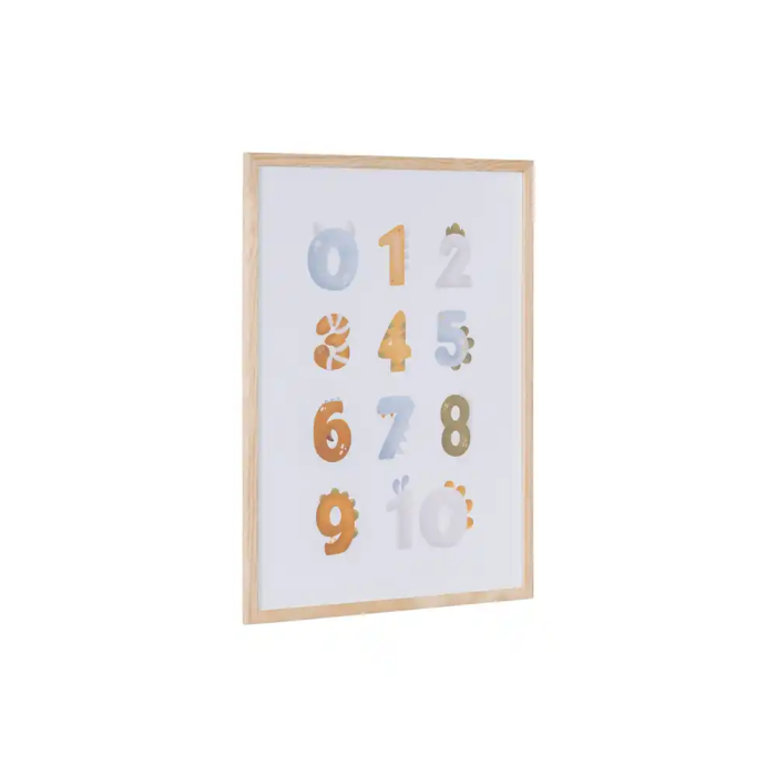 Bi-office Pizarra Blanca Magnética para Niños, 60x45 cm, Marco de Madera, Acero Lacado, Incluye Rotulador, Borrador e Imanes, Ideal para Decoración y Aprendizaje Infantil